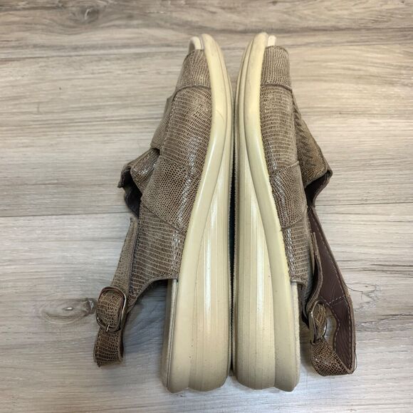 HOTTER Comfort Concept Candice Brown Leather Sandals Size 7 EU 38 Ortho - Picture 2 of 11